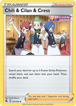 Chili & Cilan & Cress 227/264/264 - Uncommon