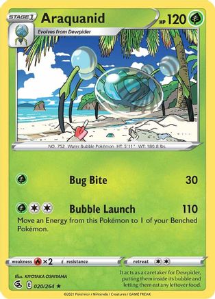 Araquanid 020/264/264 - Rare