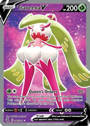 Tsareena V (Full Art) 246/264/264 - Ultra Rare - Holofoil