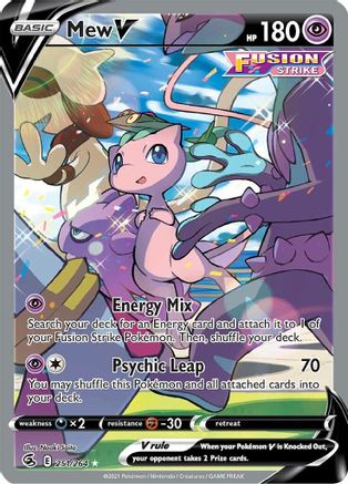 Mew V (Alternate Full Art) 251/264/264 - Ultra Rare - Holofoil