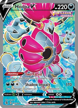 Hoopa V (Full Art) 253/264/264 - Ultra Rare - Holofoil