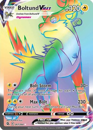 Boltund VMAX (Secret) 267/264/264 - Secret Rare - Holofoil