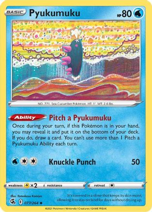 Pyukumuku 077/264/264 - Uncommon