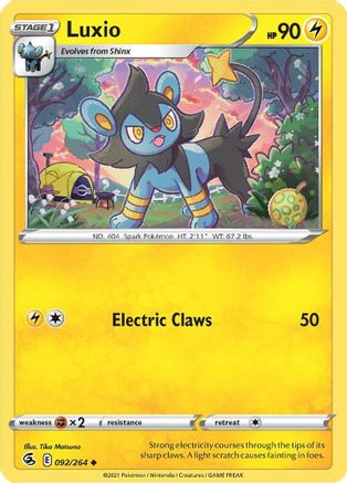 Luxio 092/264/264 - Uncommon