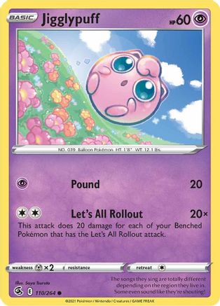Jigglypuff 110/264/264 - Common