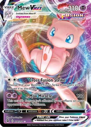 Mew VMAX 114/264/264 - Ultra Rare - Holofoil
