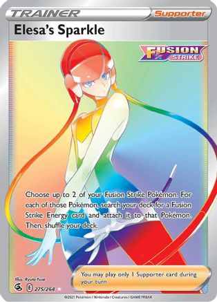 Elesa's Sparkle (Secret) 275/264/264 - Secret Rare - Holofoil