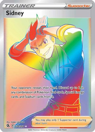 Sidney (Secret) 279/264/264 - Secret Rare - Holofoil