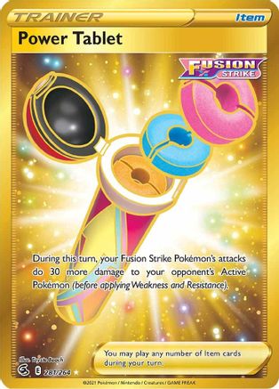 Power Tablet (Secret) 281/264/264 - Secret Rare - Holofoil