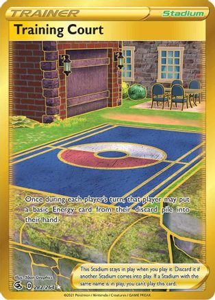 Training Court (Secret) 282/264/264 - Secret Rare - Holofoil