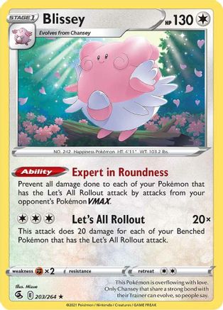 Blissey 203/264/264 - Rare