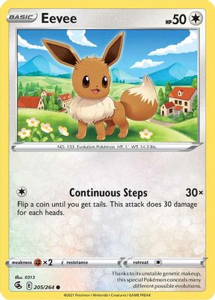 Eevee 205/264/264 - Common