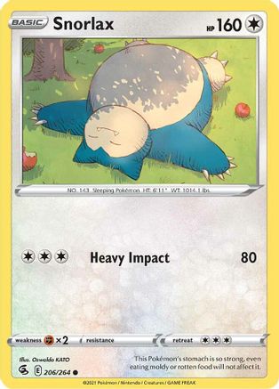 Snorlax 206/264/264 - Common