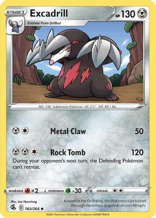 Excadrill 183/264/264 - Uncommon