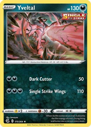 Yveltal 175/264/264 - Rare