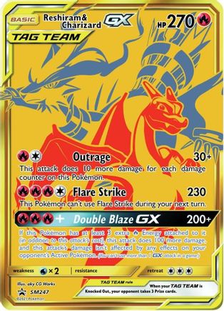 Reshiram & Charizard GX SM247/248 - Promo - Holofoil