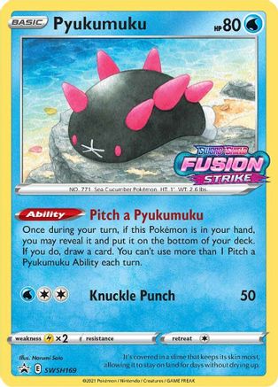 Pyukumuku SWSH169/307 - Promo - Holofoil