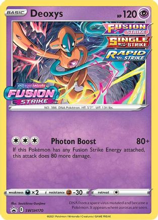 Deoxys SWSH170/307 - Promo - Holofoil