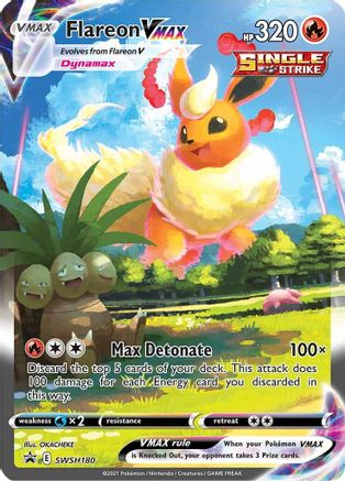 Flareon VMAX SWSH180/307 - Promo - Holofoil
