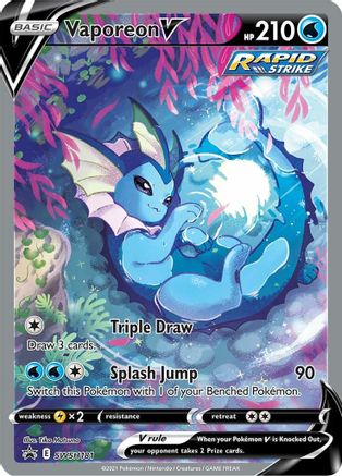 Vaporeon V SWSH181/307 - Promo - Holofoil
