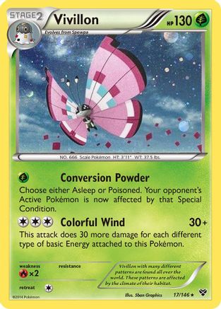 Vivillon 017/146 - Promo - Holofoil