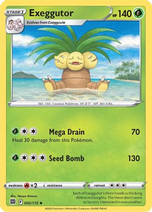 Exeggutor 002/172/172 - Uncommon