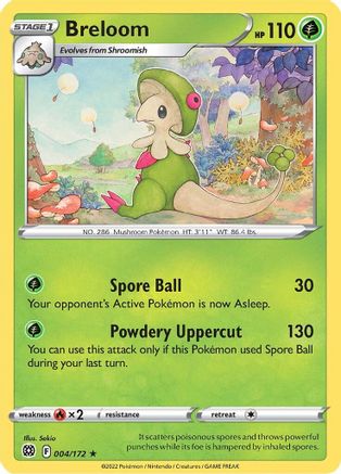 Breloom 004/172/172 - Rare