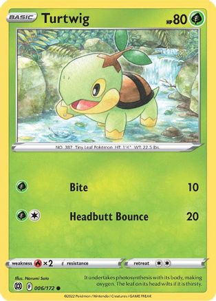 Turtwig 006/172/172 - Common