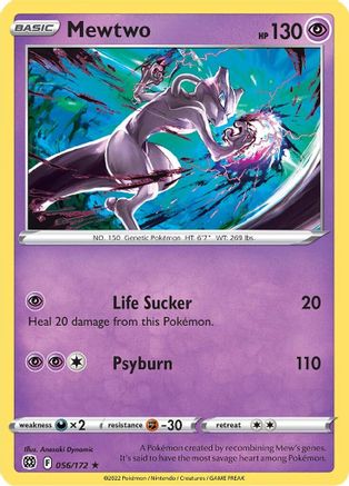 Mewtwo 056/172/172 - Rare