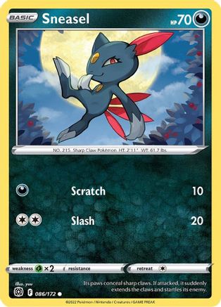 Sneasel 086/172/172 - Common