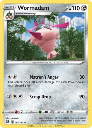 Wormadam (98) 098/172/172 - Rare