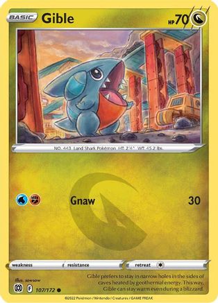 Gible 107/172/172 - Common
