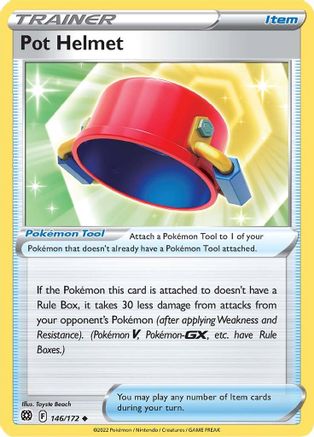 Pot Helmet 146/172/172 - Uncommon