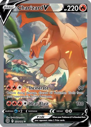 Charizard V (Alternate Full Art) 154/172/172 - Ultra Rare - Holofoil