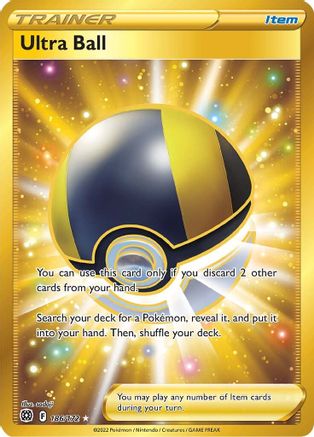 Ultra Ball (Secret) 186/172/172 - Secret Rare - Holofoil