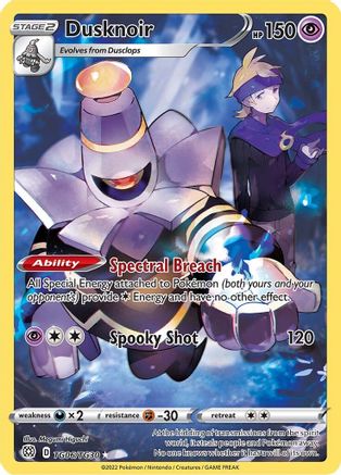 Dusknoir TG06/TG30/30 - Ultra Rare - Holofoil