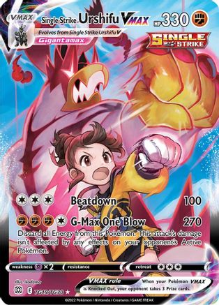 Single Strike Urshifu VMAX TG19/TG30/30 - Ultra Rare - Holofoil
