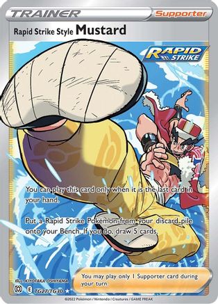 Rapid Strike Style Mustard TG27/TG30/30 - Ultra Rare - Holofoil