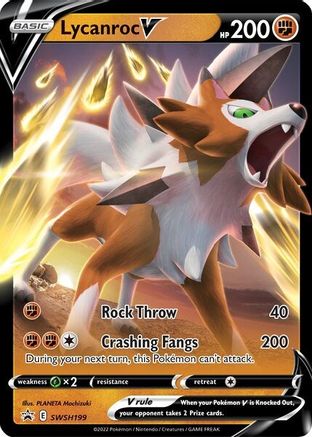 Lycanroc V SWSH199/307 - Promo - Holofoil