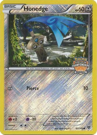 Honedge 83/146 (Regional Championships) [Staff] 083/146 - Promo - Reverse Holofoil