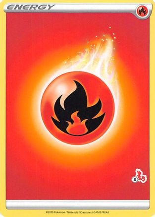 Fire Energy (#5 Cinderace Stamped) - Promo
