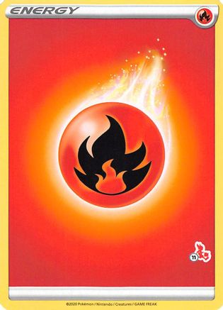 Fire Energy (#11 Cinderace Stamped) - Promo