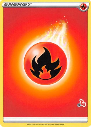 Fire Energy (#22 Cinderace Stamped) - Promo