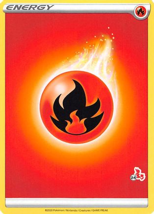 Fire Energy (#24 Cinderace Stamped) - Promo