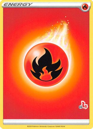 Fire Energy (#29 Cinderace Stamped) - Promo