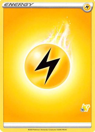 Lightning Energy (#19 Pikachu Stamped) - Promo
