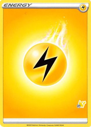 Lightning Energy (#27 Pikachu Stamped) - Promo