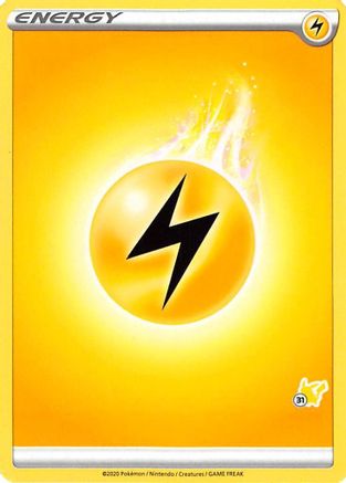 Lightning Energy (#31 Pikachu Stamped) - Promo