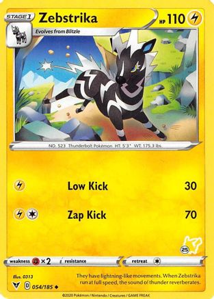 Zebstrika 054/185 - Promo