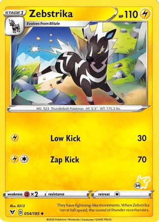 Zebstrika 054/185 - Promo